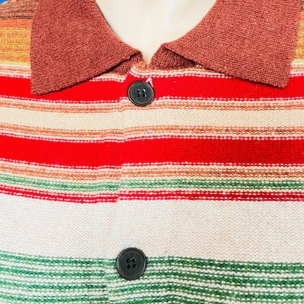 Pendleton Vintage 100% Lambswool Southwestern Azt… - image 7